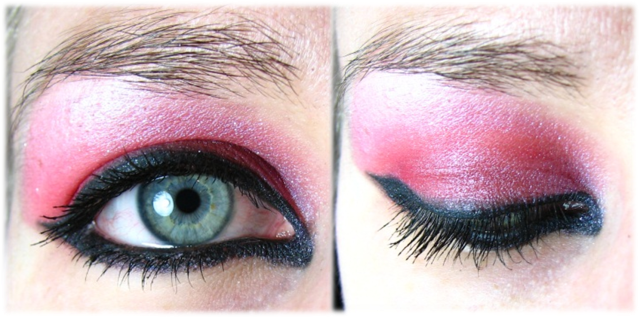Red eyeshadow is tricky to pull off. Fortunately for a Blood Mage, red is always the perfect colour...