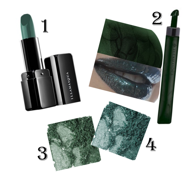 Green lipstick