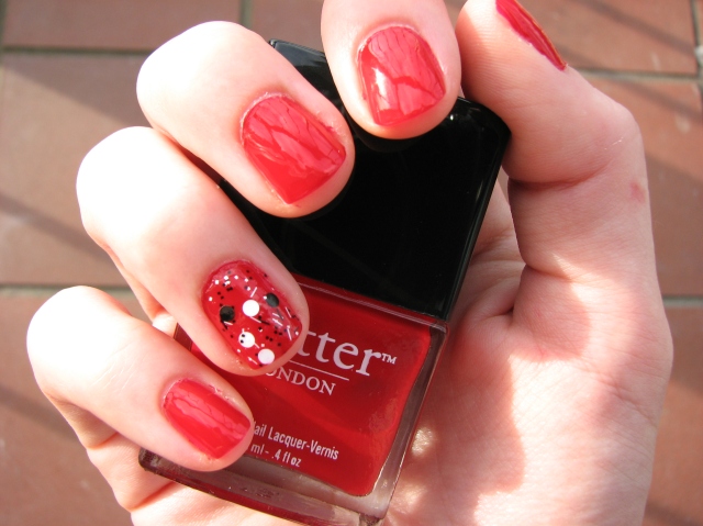 IMGButter London Come to Bed Red review swatch