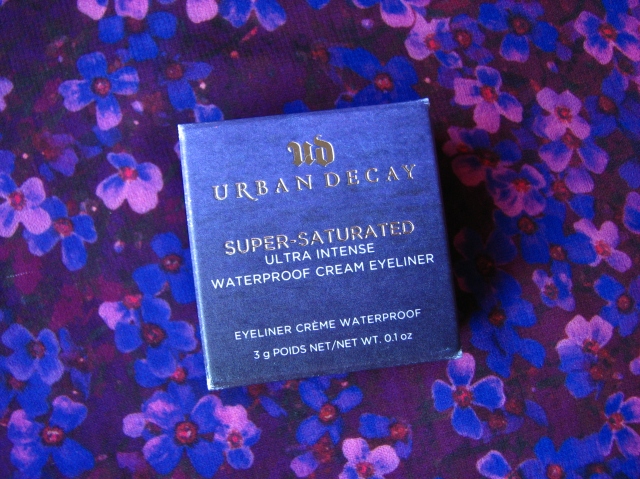 Urban Decay Super Saturated Cream Eyeliner in Perversion review and swatches